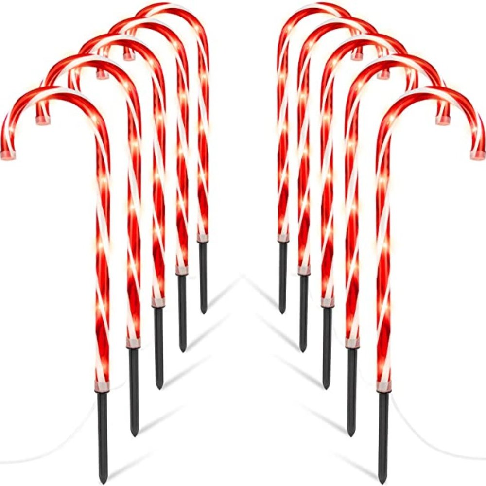 2 Boxes Candy Cane Pathways Lights